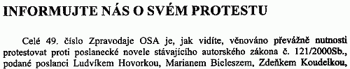 Zpravodaj OSA . 49